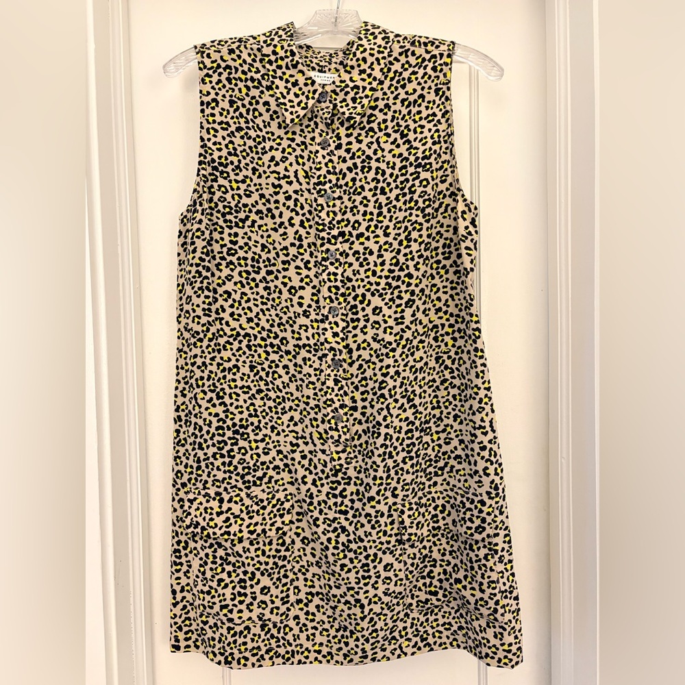 Equipment Lucinda Leopard Dress